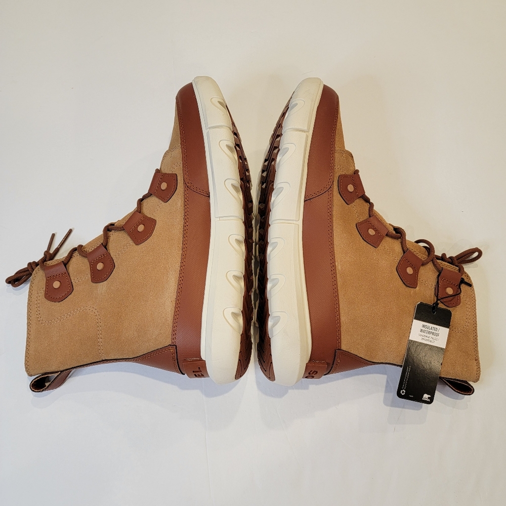 Sorel Men's Tan and Brown Lace-Up Boots - Picture 11 of 16